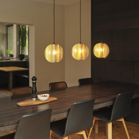 OSRAM DECOR Folded Globe Pendant Linear 3XE27