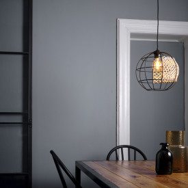 OSRAM DECOR Cage globe Pendant 1XE27 sort