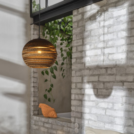 OSRAM DECOR Cardboard Ball Pendant 1XE27 brun