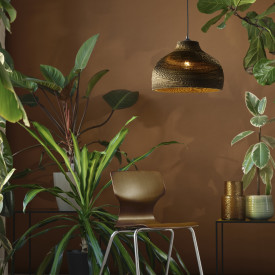 OSRAM DECOR Cardboard Hat Pendant 1XE27 brun