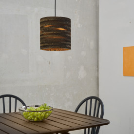 OSRAM DECOR Cardboard Cylinder Pendant 1XE27 brun