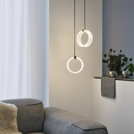 OSRAM DECOR Circle Pendant Click CCT 1600lm 2X5W transparent