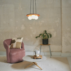 OSRAM DECOR Clay Nest Pendant 3XG9 brun