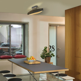 OSRAM DECOR Flat Felt Ceiling 23W/830 mørkegrå