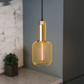 Osram Vintage 1906 Round lampupphängning, guld