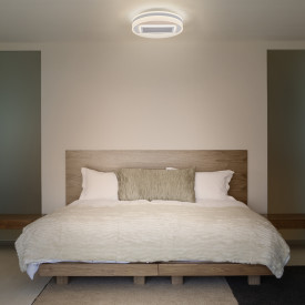 OSRAM Celing Fan Grill Square 55W CCT hvid