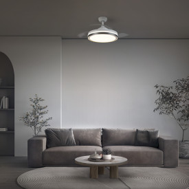 OSRAM Ceiling Fan retracable 1070 66W hvid