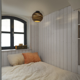 OSRAM DECOR Cardboard Ball Ceiling 1XE27 brun