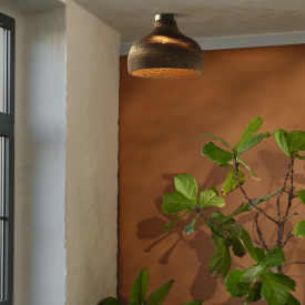 OSRAM DECOR Cardboard Hat Ceiling 1XE27 brun