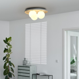 OSRAM DECOR Concrete Nest Ceiling 3XG9 grå