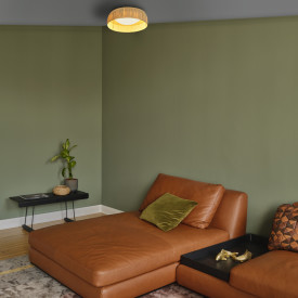 OSRAM DECOR Bamboo Paper Ceiling 1800lm 400mm 18W/830 brun