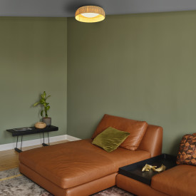 OSRAM DECOR Bamboo Paper Ceiling 2700lm 500mm 28W/830 brun