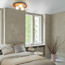 OSRAM DECOR Clay Nest Ceiling 3XG9 brun