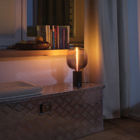 Osram Decor Marble bordslampfot, svart