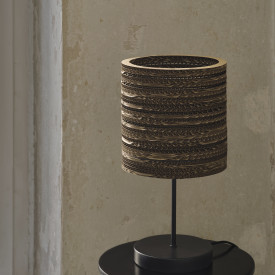 OSRAM DECOR Cardboard Cylinder Table 1XE27 brun