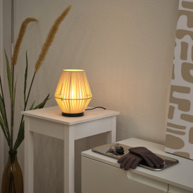 Osram Decor Stripes bordlampe, beige