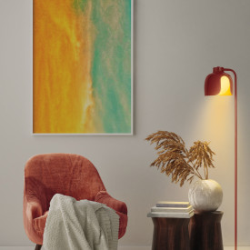 OSRAM DECOR Corolle Floor E27 rød