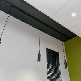 Osram Tracklight 1F tilslutning, sort