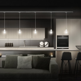 Osram Tracklight 1F midtertilslutning, hvid