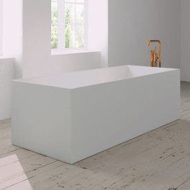 Copenhagen Bath Lövestad 170 frittstående badekar, 170x72 cm, hvit matt
