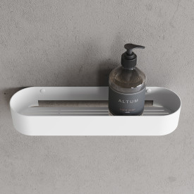 Copenhagen Bath CB 100 hylle, 40 cm, hvit matt