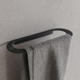 Copenhagen Bath CB 100 håndkleholder, 280 cm, sort matt
