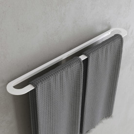 Copenhagen Bath CB 100 håndkleholder, 60 cm, hvit matt