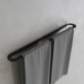 Copenhagen Bath CB 100 håndkleholder, 60 cm, sort matt