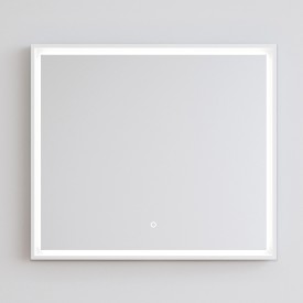 Copenhagen Bath Fanø 80 Speil, 80x70 cm, duggfritt, hvit matt/glass