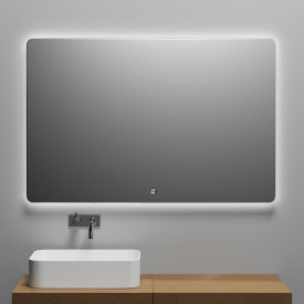 Copenhagen Bath Orø 120 Speil, 120x80 cm, duggfritt, aluminium/glass