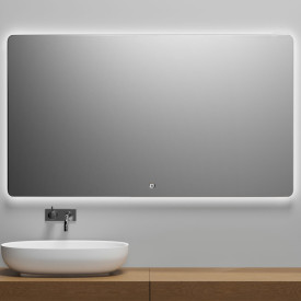 Copenhagen Bath Orø 140 Speil, 140x80 cm, duggfritt, aluminium/glass