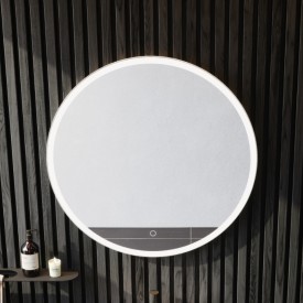Copenhagen Bath Samsø 70 Speil, Ø70 cm, hvit matt