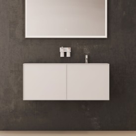 Copenhagen Bath Nexø 120 møbelpakke, høyre, 120x40 cm, hvit matt