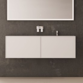 Copenhagen Bath Nexø 160 servantskap, høyre, 160x40 cm, hvit matt