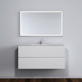 Copenhagen Bath Malmø 120 møbelpakke, 120x45x60 cm, hvit matt