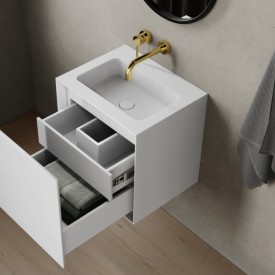 Copenhagen Bath Nexø 80 skuff, hvit matt