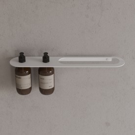 Copenhagen Bath CB 100 såpe og håndkelkrok, hvit matt