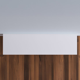 Copenhagen Bath Acovi 160 benkeplate, 160x45 cm, hvit matt