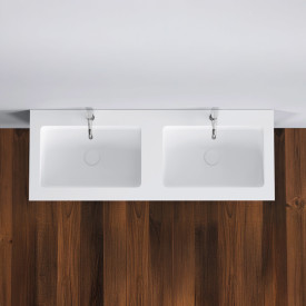 Copenhagen Bath Romsø 120 møbelservant, dobbel, 120x45 cm, hvit matt