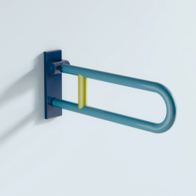 Hewi Serie 801 Iconic armstøtte, 60 cm, blå