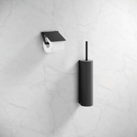 Hewi toiletrulleholder, sort