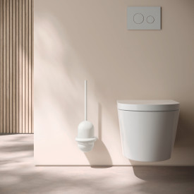 Hewi Range 477 toiletbørste, hvid