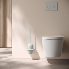 Hewi Range 477 toiletbørste, grå