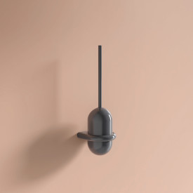 Hewi Range 477 toiletbørste, grå