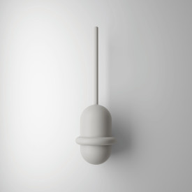 Hewi Range 477 toiletbørste, grå