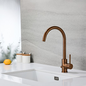 Zen Sanitary kjøkkenarmatur, kobber