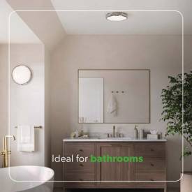 4lite Pavia plafond, krom