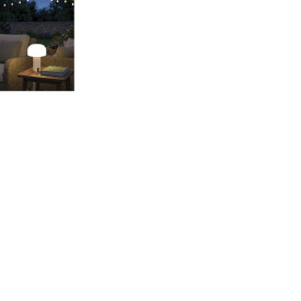 Veli Line Shape genopladelig bordlampe, beige