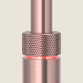 Quooker Flex Square køkkenarmatur, udtrækstud, rosa kobber