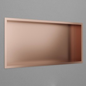 Scandtap Style brusehylde, 63x33 cm, børstet kobber